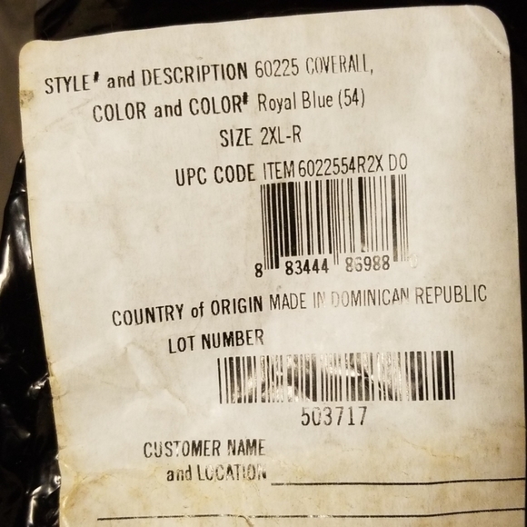 Red Wing  WINTER COVERALL - Picture 4 of 7